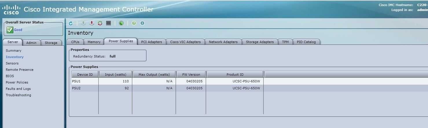 Сервера Cisco UCS-C220-m3 (e5-2680v2, 256Гб)