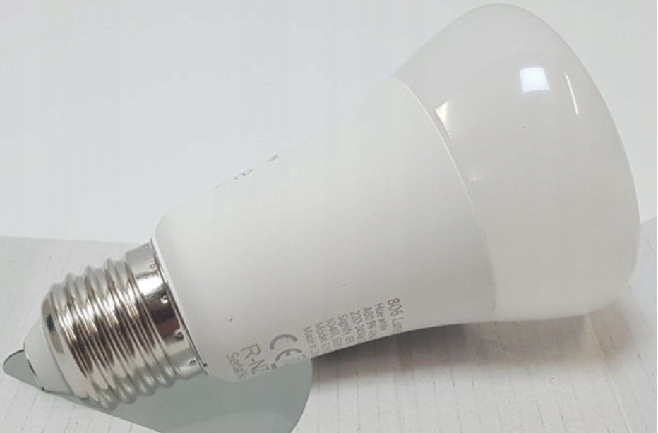 Philips Hue LED White E27 9,5 Watt 2700 Kelvin 806 Lumen