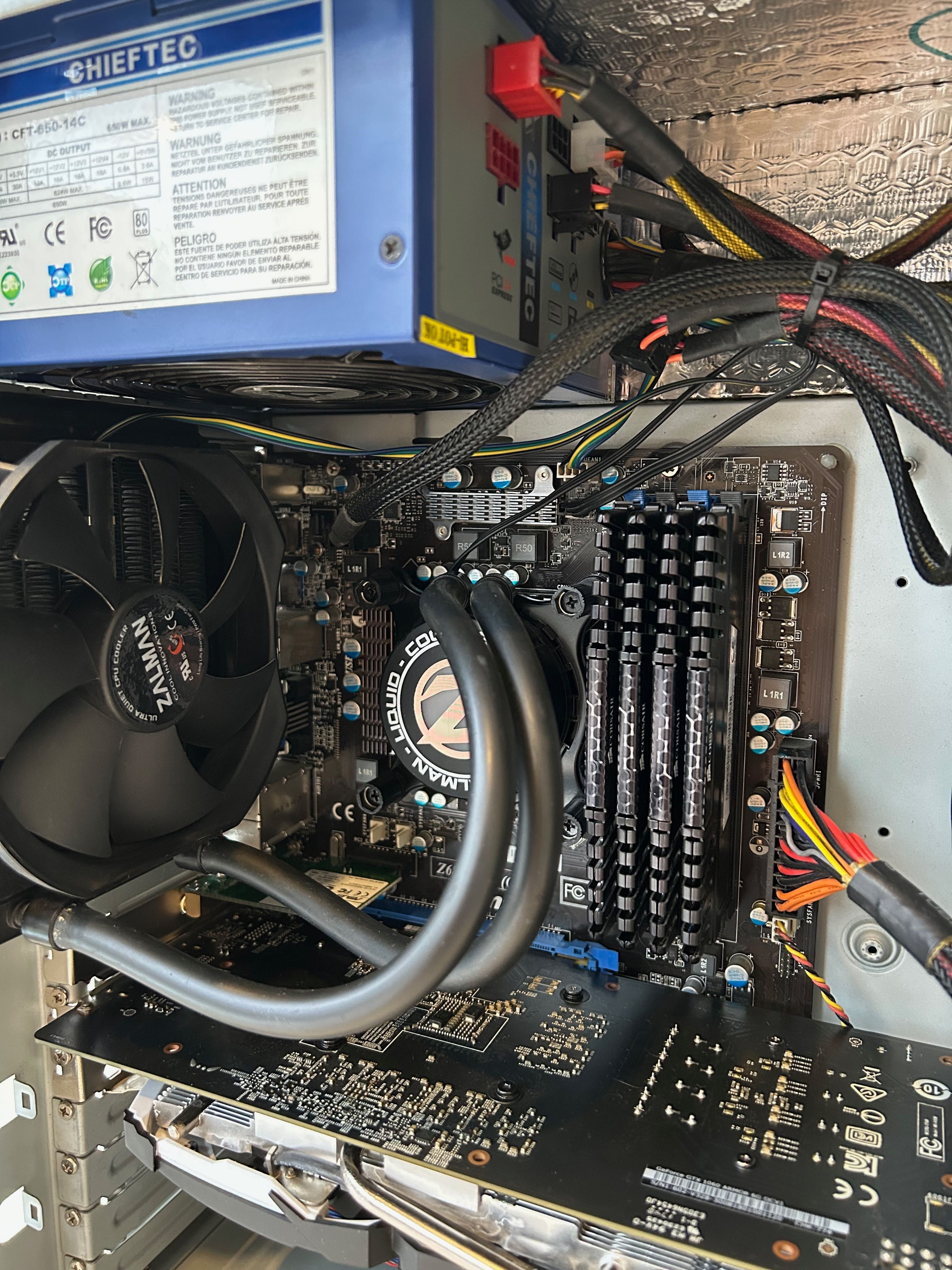 Ігровий комп'ютер, CPU Intel i7 3770, MSI Z68A-G43, SSD480GB, ОЗП 16GB