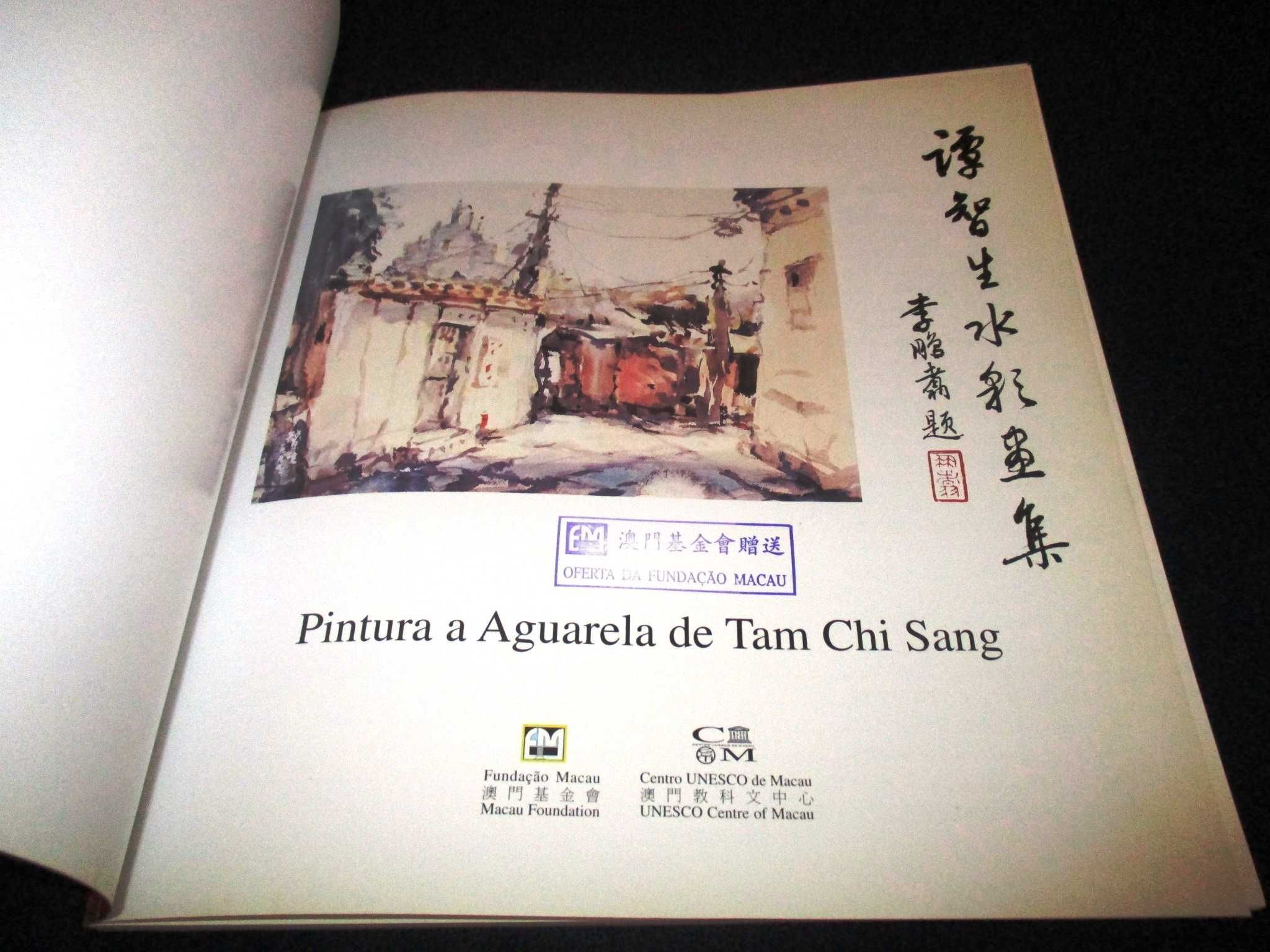 Livro Pintura a Aguarela de Tam Chi Sang