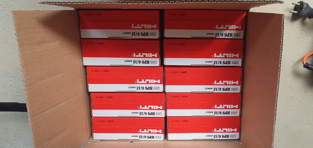 Kołki rozporowe 52mm x 6mm HILTI HPS 6/12  nie Fischer Klimas