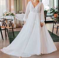 Весільна сукня Ariamo Ayrica молочного кольору (44 EU)