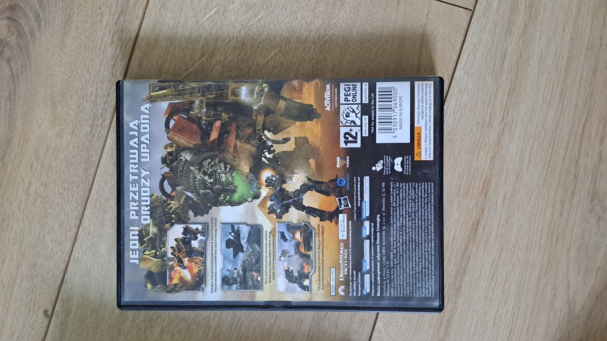 Gra Transformers zemsta upadłych pl. Pc