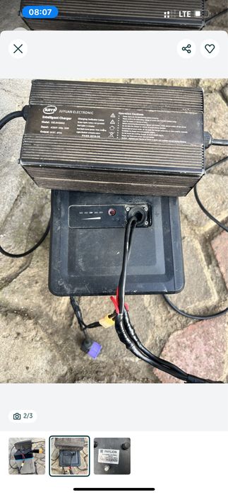 Акумулятор 60V 28Ah. З зарядним.  На 3А. Квадроцикла мотоциела скутера