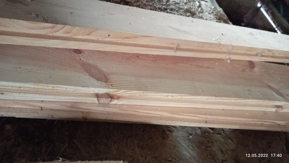 Дошка шпунтова нова