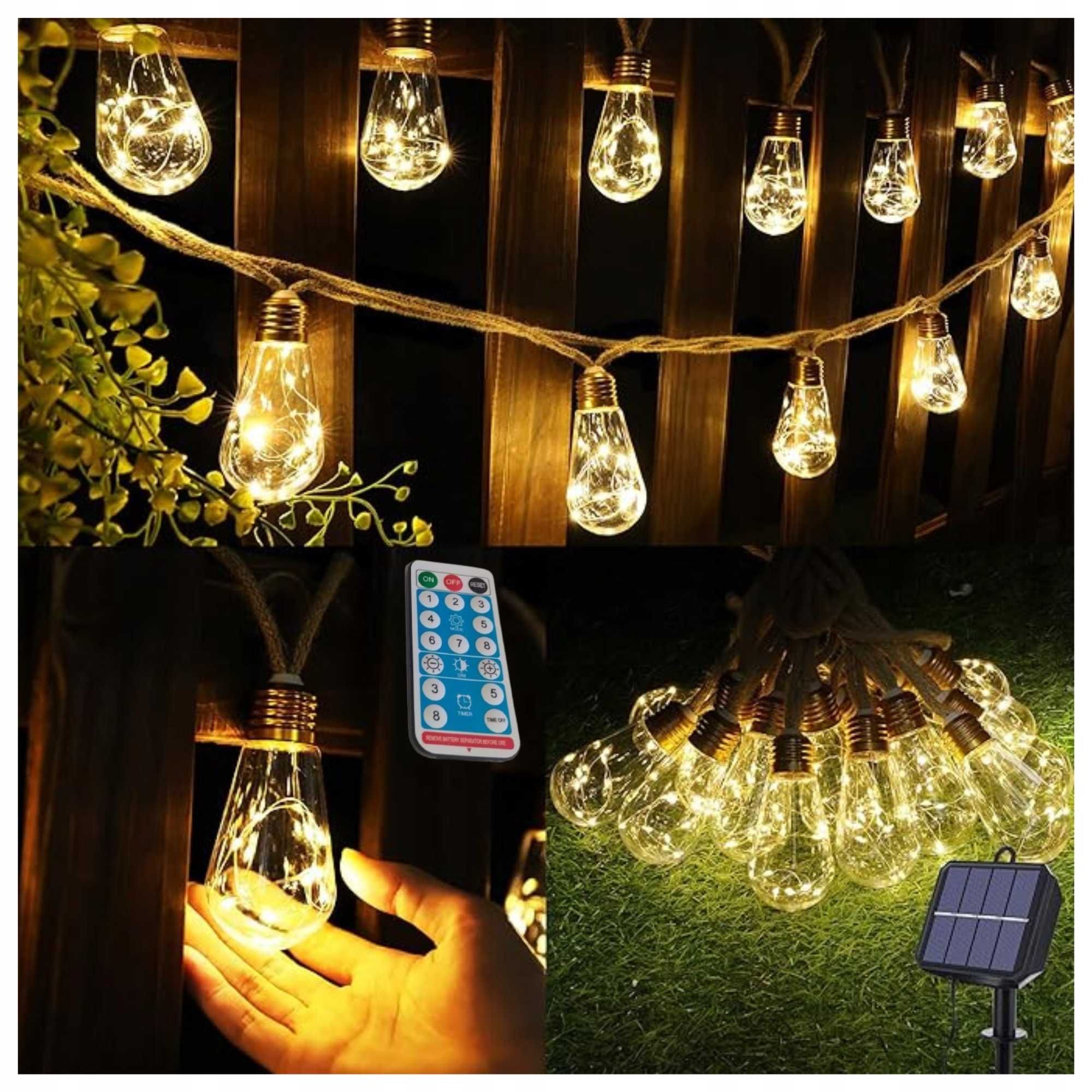 Girlanda Solarna LED  *8m / 16 LED