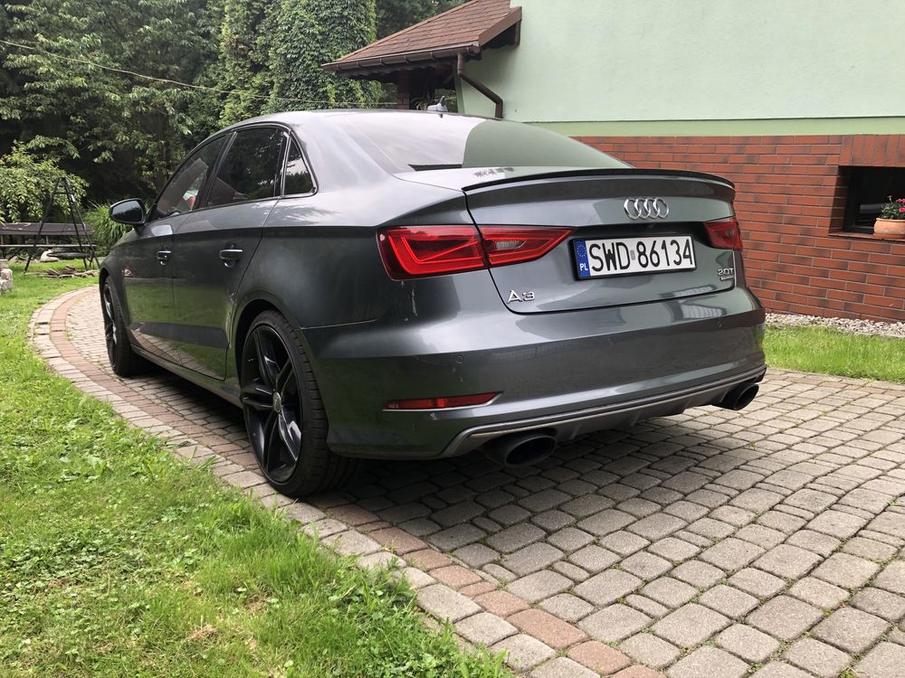 Audi A3 2.0 TFSI 220 KM • Automat • 2015 • Navi • Kamera • Zadbana