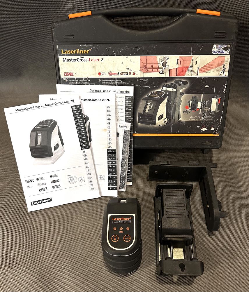 Laser liniowo-krzyżowy Laserliner MasterCross 2 idealny stan