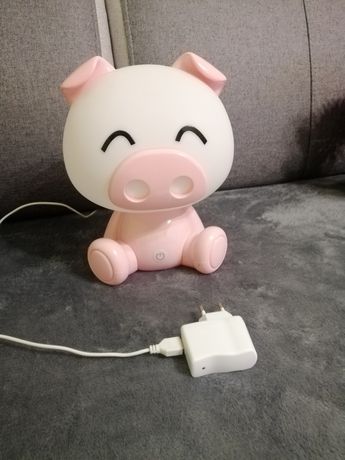 Lampka świnka dla dziewczynki