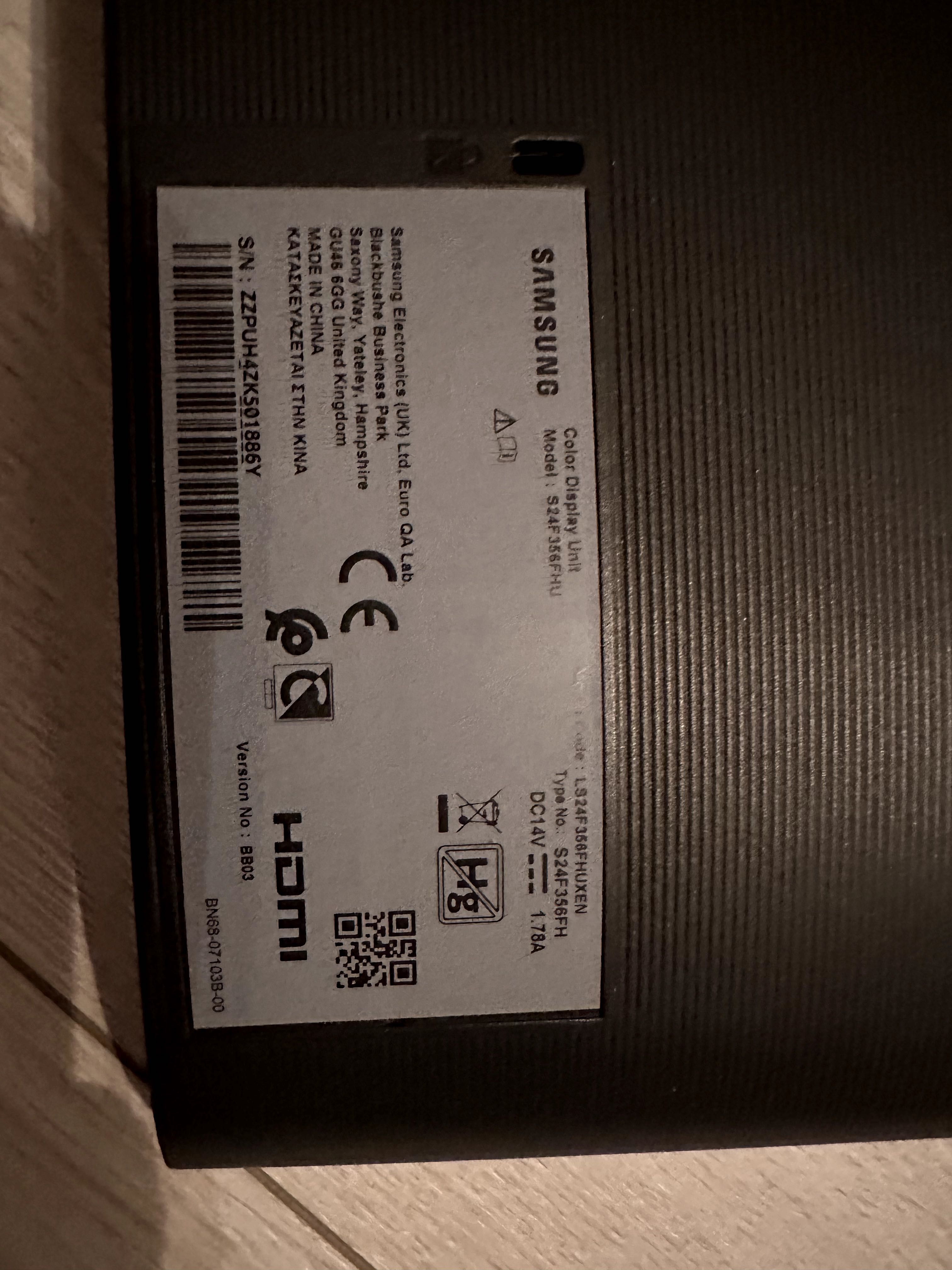 Monitor Samsung 24 cale