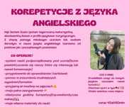 Korepetycje z języka angielskiego