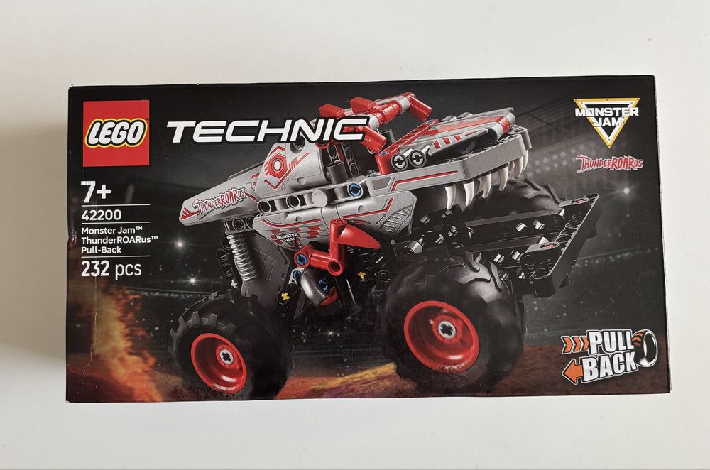 LEGO 42200 Technic Monster Jam z napędem pull back klocki nowe Rzeszów
