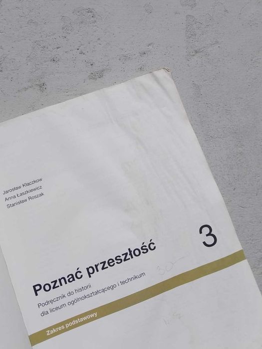 Podręcznik - Poznać przeszłość 3 - Nowa Era