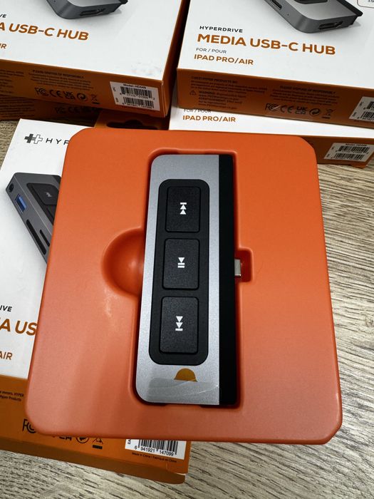 USB-хаб Hyper HyperDrive 6-in-1 USB Type-C Media Hub Silver