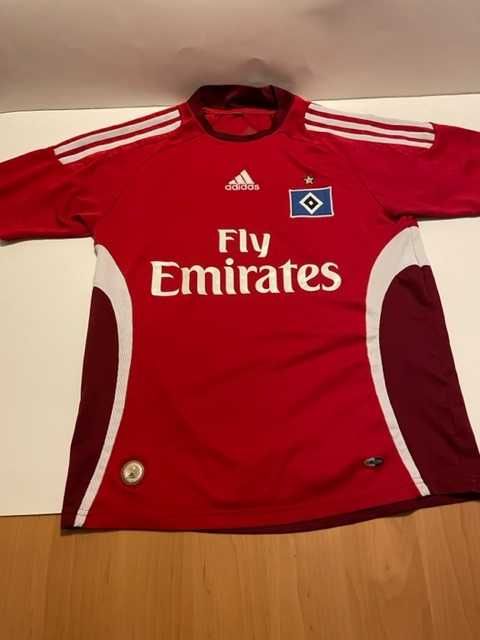 Koszulka piłkarska HSV Hamburg L młodzieżowe Adidas