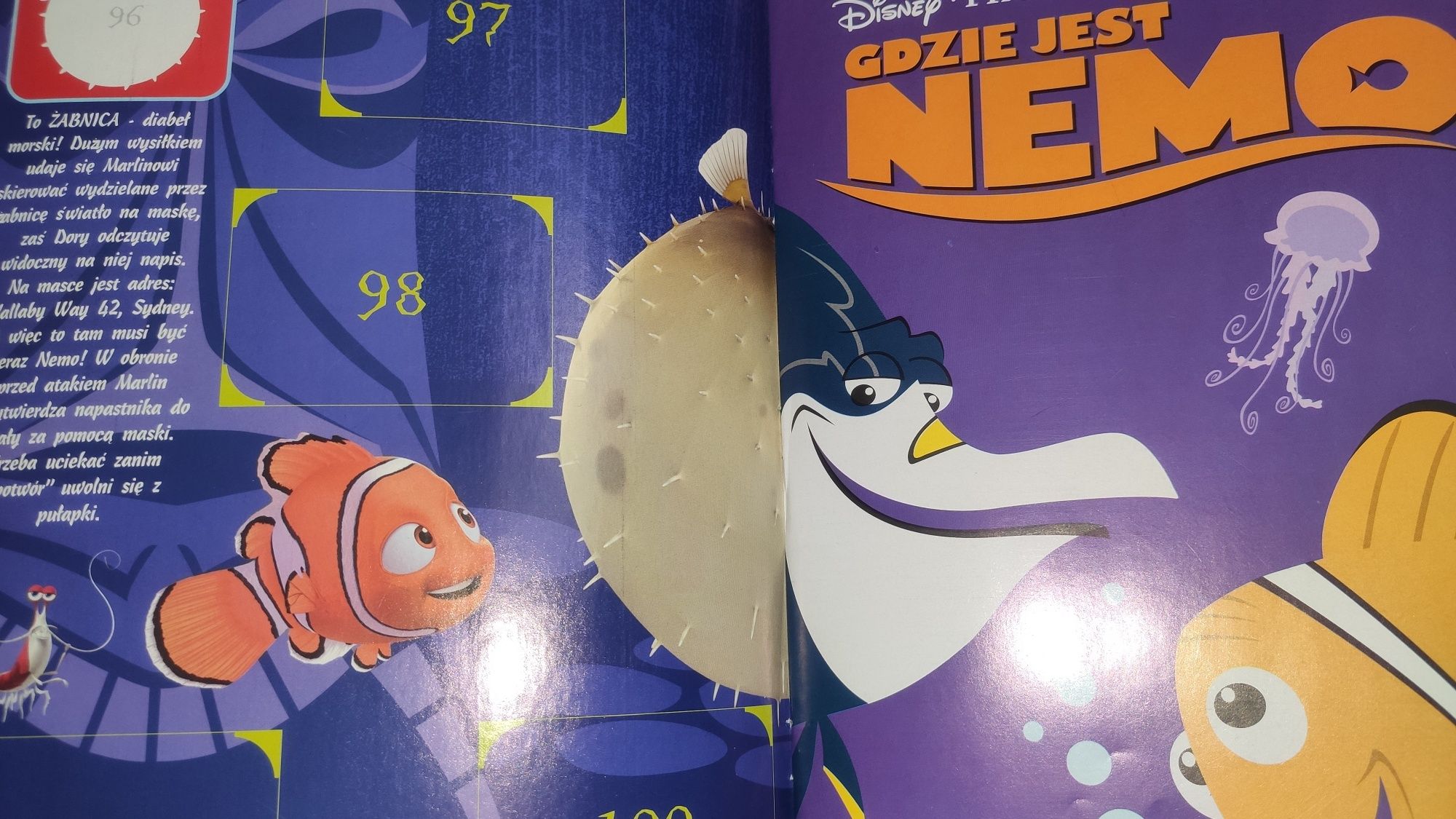 Gdzie jest Nemo Disney pixar 2003 panin plakaty i czasopismo