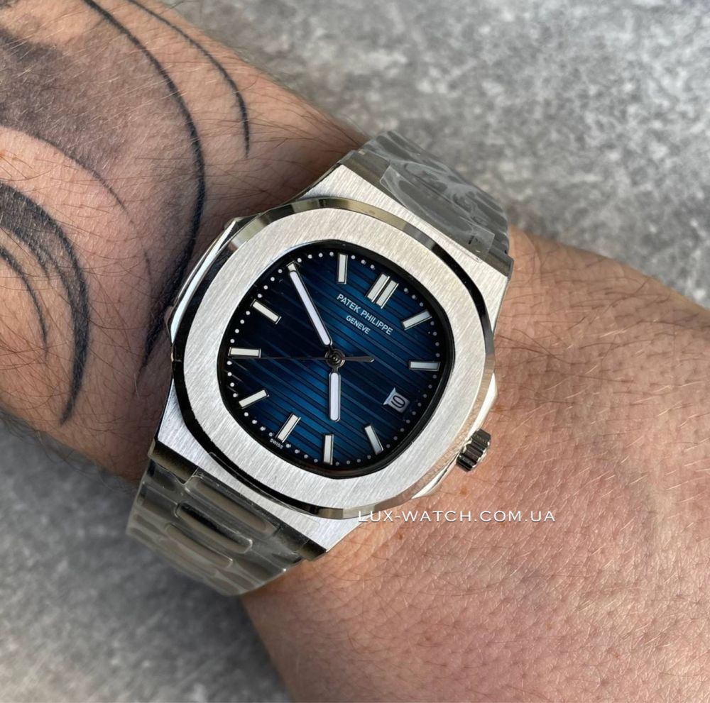 Годинник Patek Philippe Nautilus / Мужские часы Пате Филип Наутилус