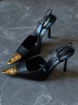Туфлі босоніжки слінгбеки ysl saint laurent