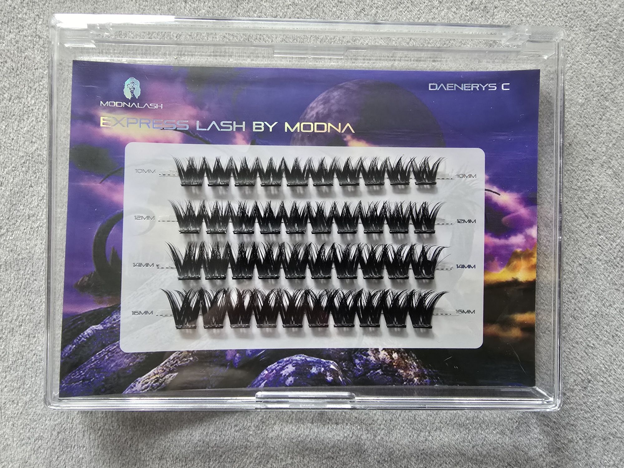 Rzęsy bondingowe Modna Lash #DAENERYS naklejki express lash