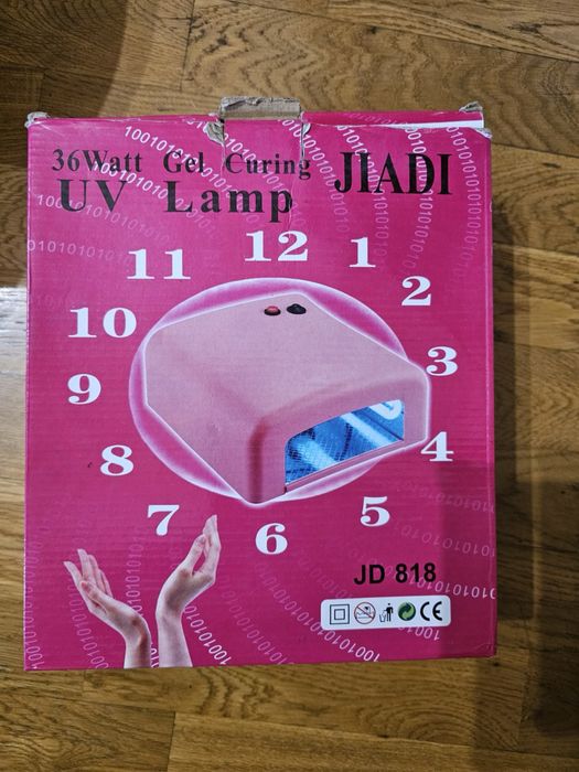 Лампа УФ сушарка для манікюру Jiadi jd-818 36W
