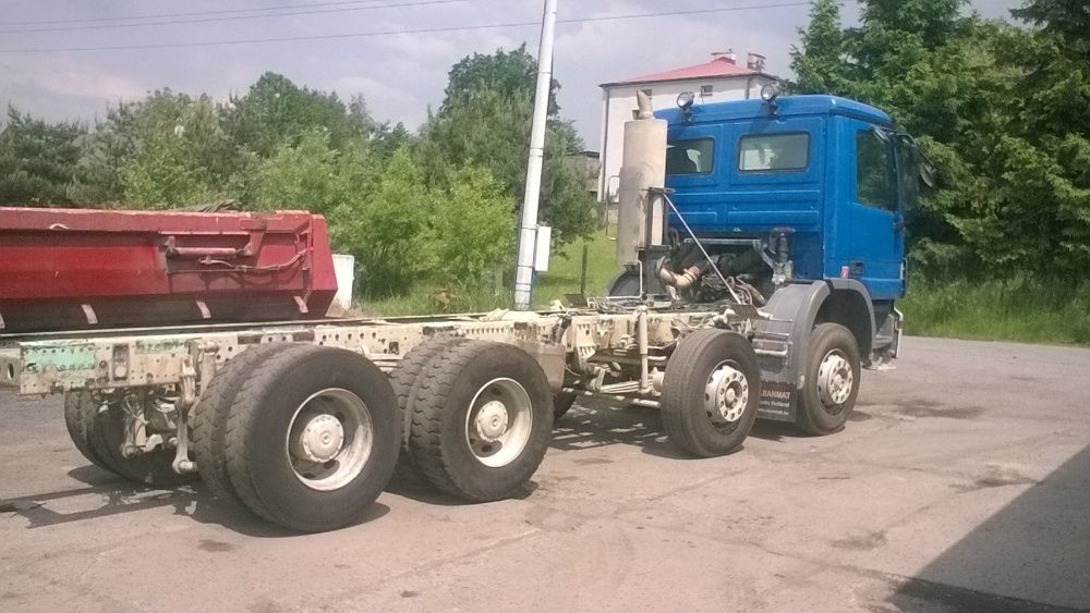 Zmiana rozstawu osi skracanie samochodów MAN VOLVO SCANIA RENAULT