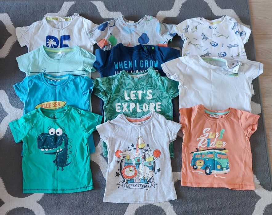 Paka ubrań dla chłopca rozm. 86