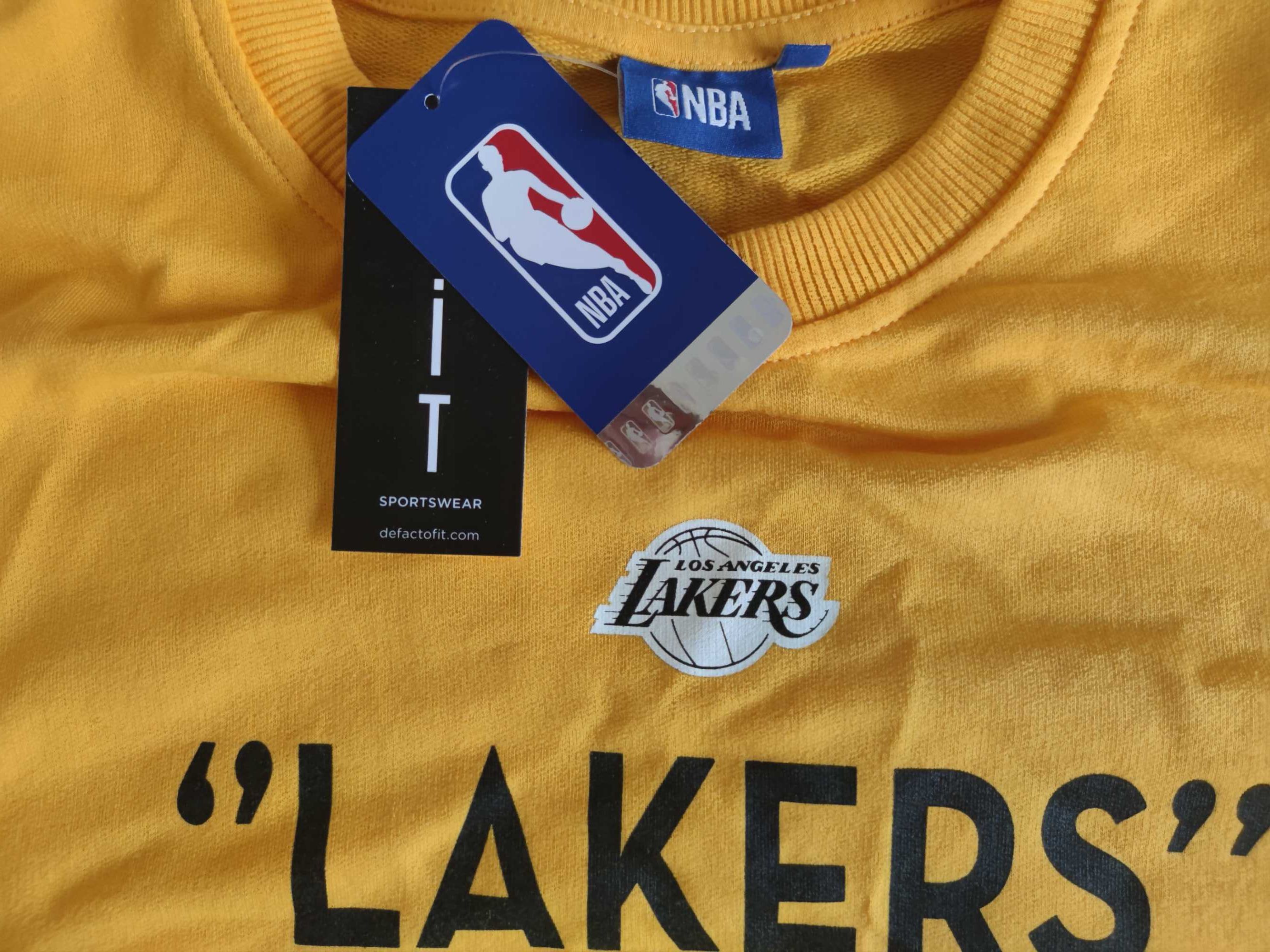 Кофта  Свитшот Худи NBA Lakers Los Angeles, НБА Лейкерс