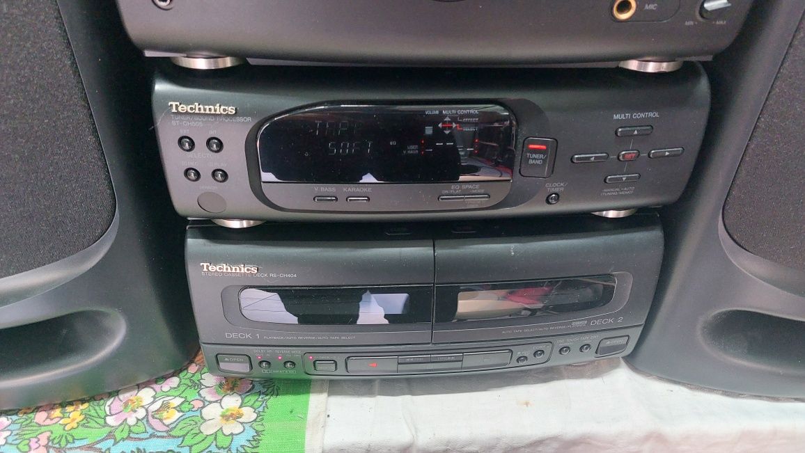Музцентр technics ch404 з мультом ду