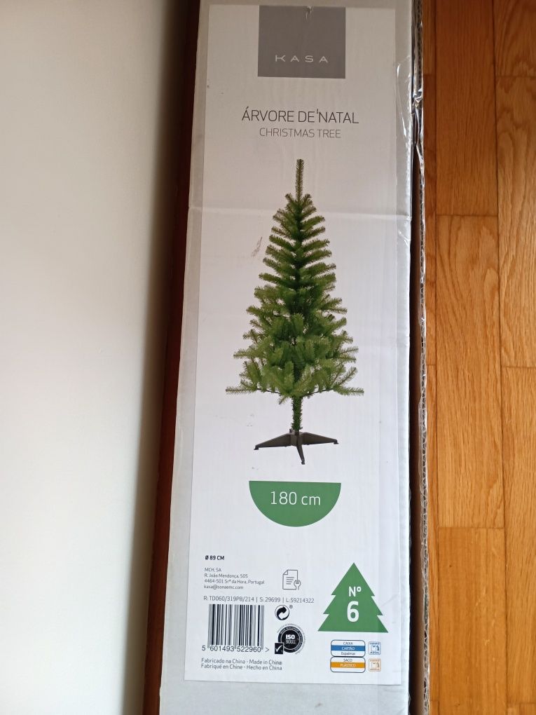Árvore Natal de 180 cm