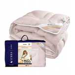 Kołdra 155x200 wełniana MERINO WOOL Wełna z Merynosów Róż