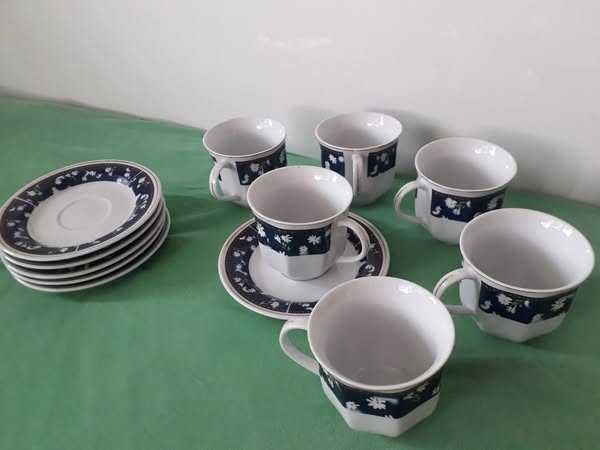 Filiżanki Porcelana Komplet
