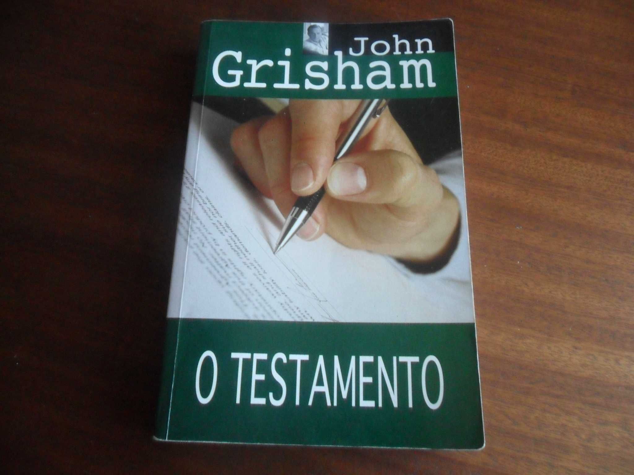 "O Testamento" de John Grisham - 1ª Edição de 2000