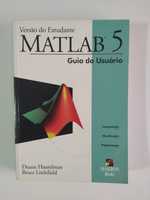 Livro Matlab 5, versão do estudante, de Duane Hanselman