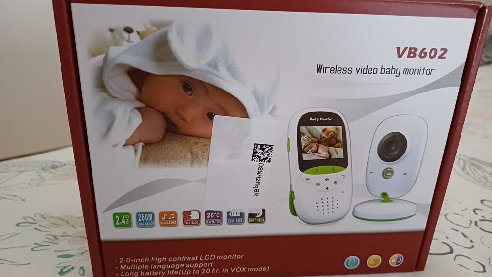 Intercomunicador vídeo bebé