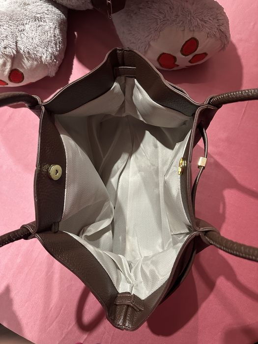 Сумка тоут, з еко шкіри.