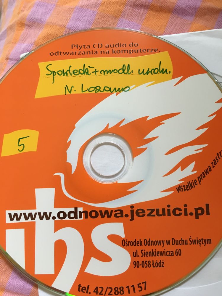 Modlitwa uwolnienia Płyty CD N. Lozano 5 sztuk Nowe