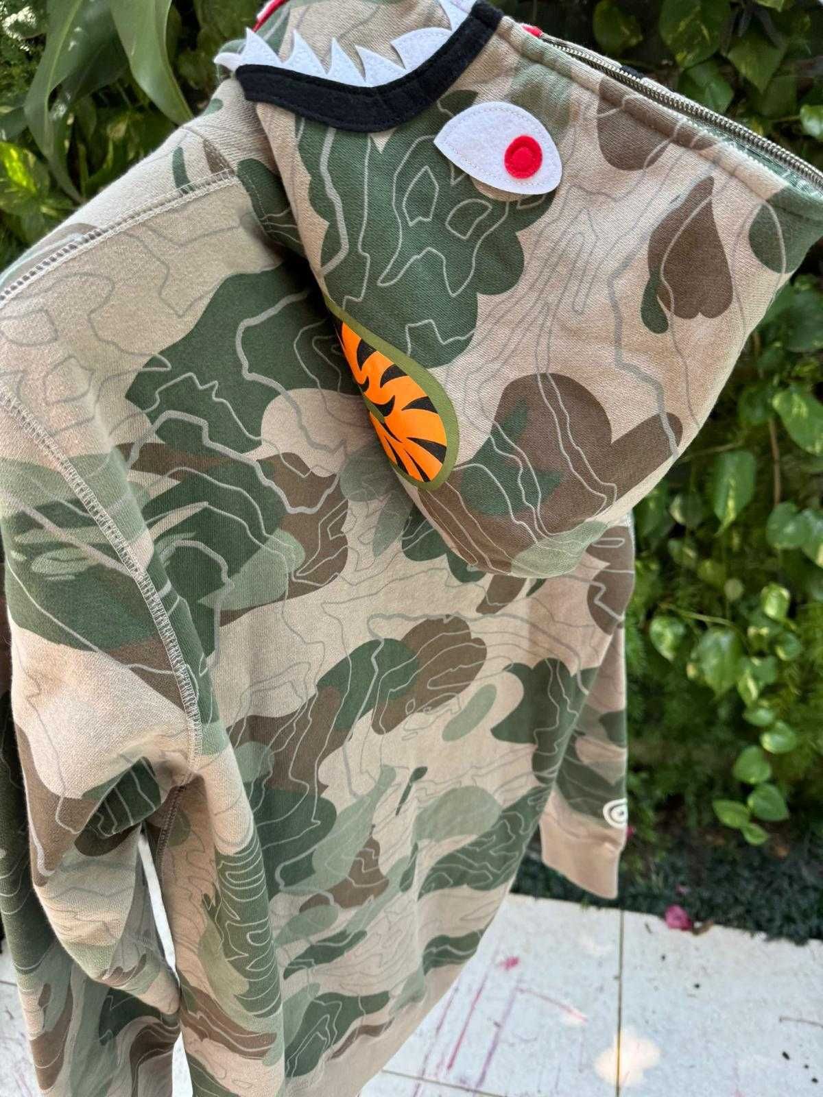 BAPE Cammo Hoodie Casaco Moletom