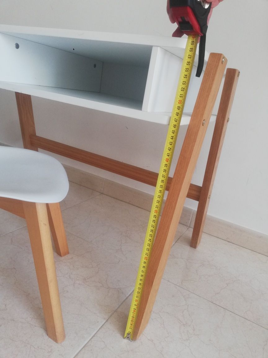 secretária vertbaudet - L 85,5 x A 60 x P 51 cm, para criança