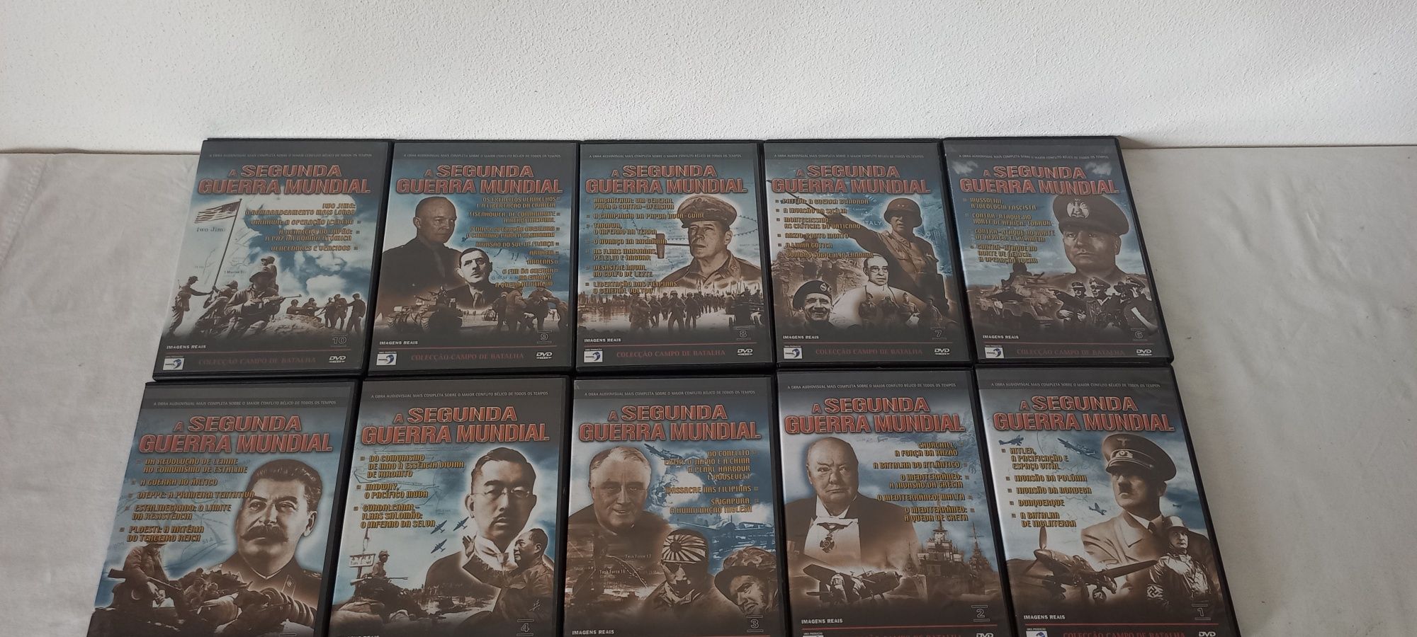 Colecção 10 Dvd's A Segunda Guerra Mundial