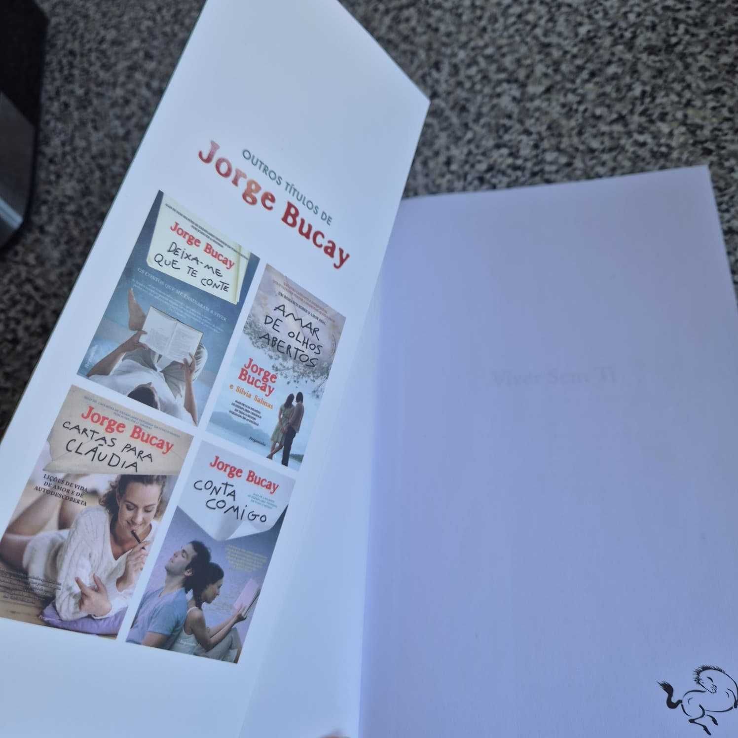 Livro totalmente novo "Viver sem Ti" de Jorge Bucay e Silvia Salinas