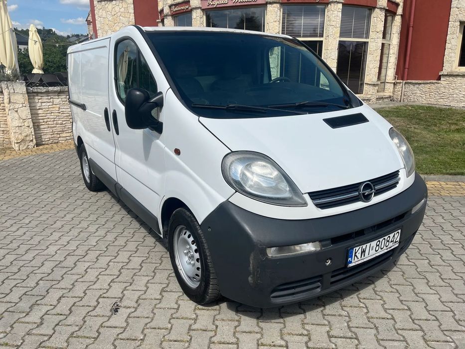 Opel VIVARO  1.9 DCI 90 KM. I Właściciel w Polsce.  Nowe tarcze. Bez rdzy. Zadbany.