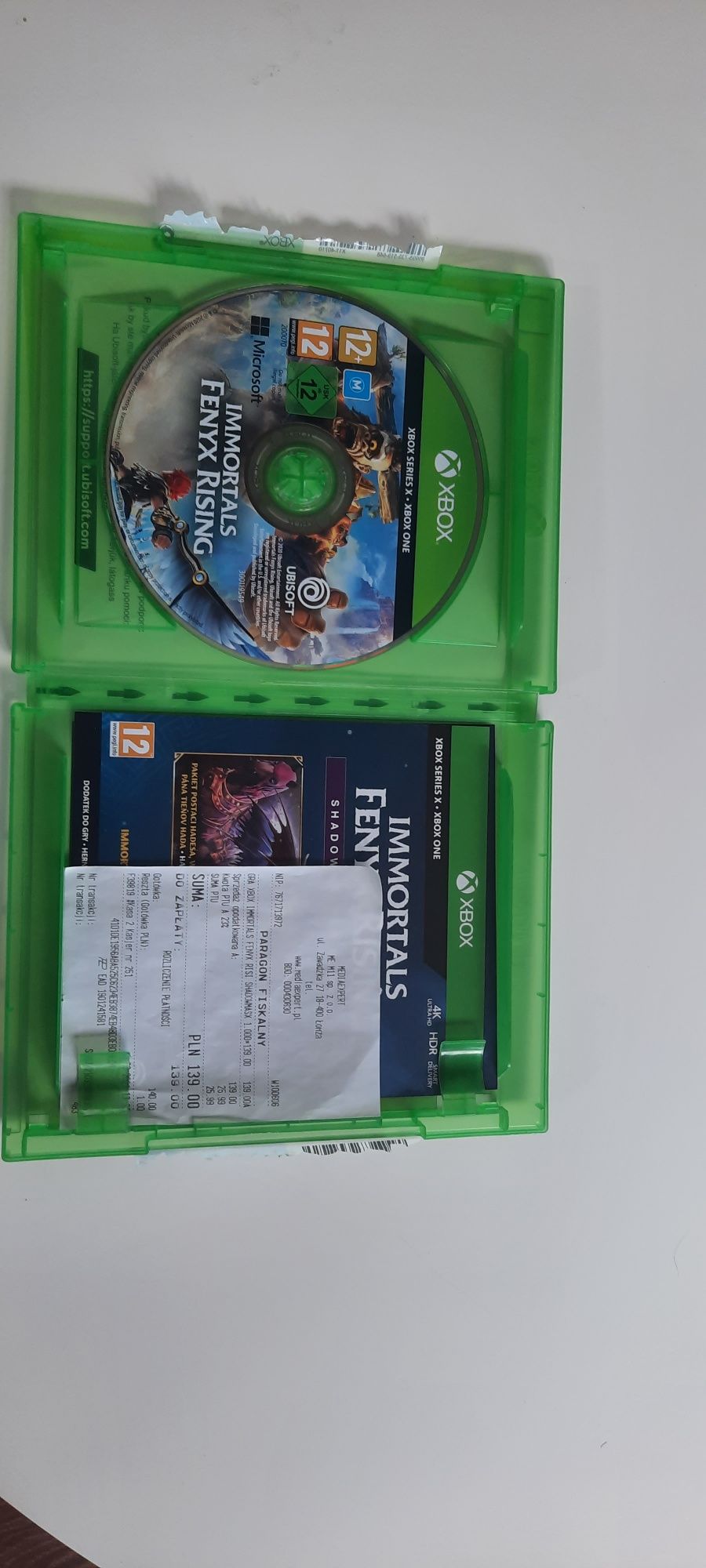 Immortals Fenyx Rising shadowmaster edition xbox one wersja PL