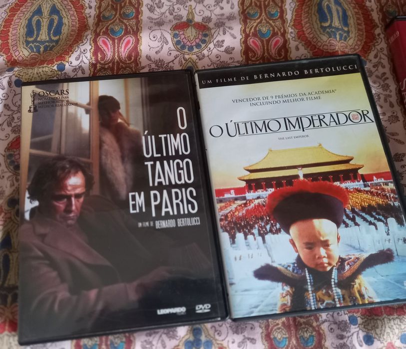 DVDs originais filmes de Bernardo Bertolucci