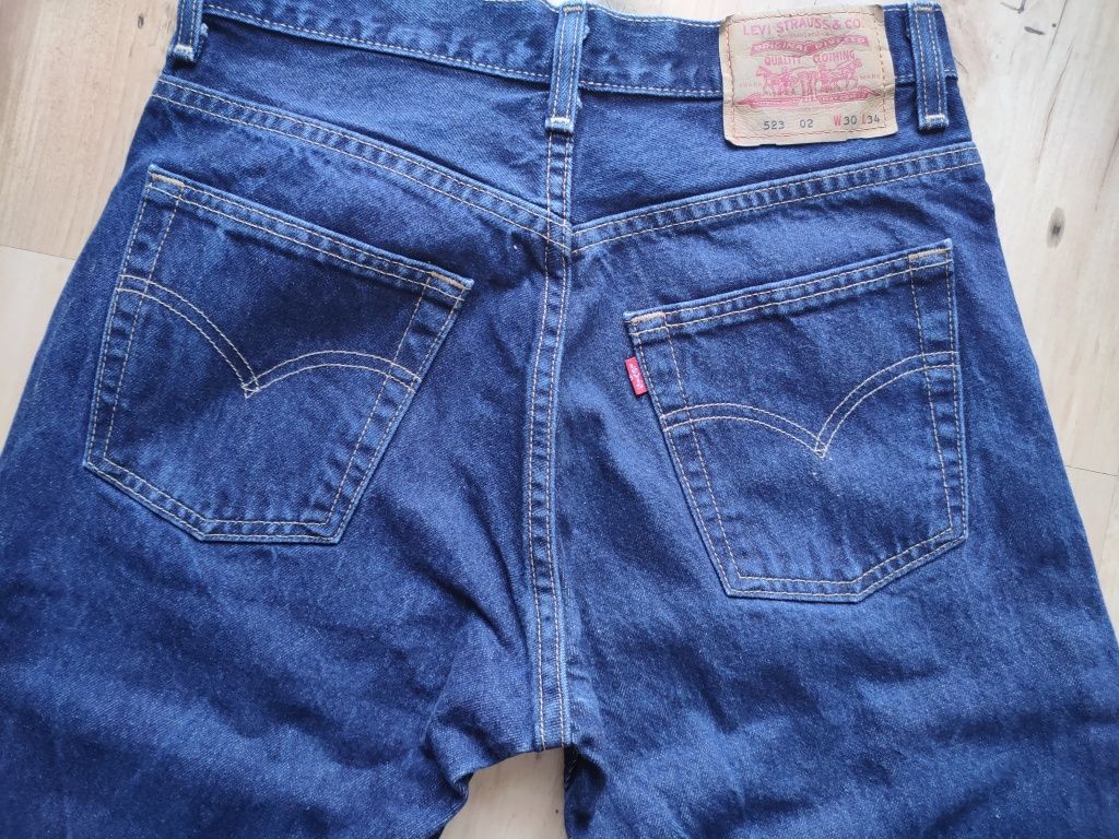 Levis 523 30/34 (pas 76cm) jak Nowe Wysyłka