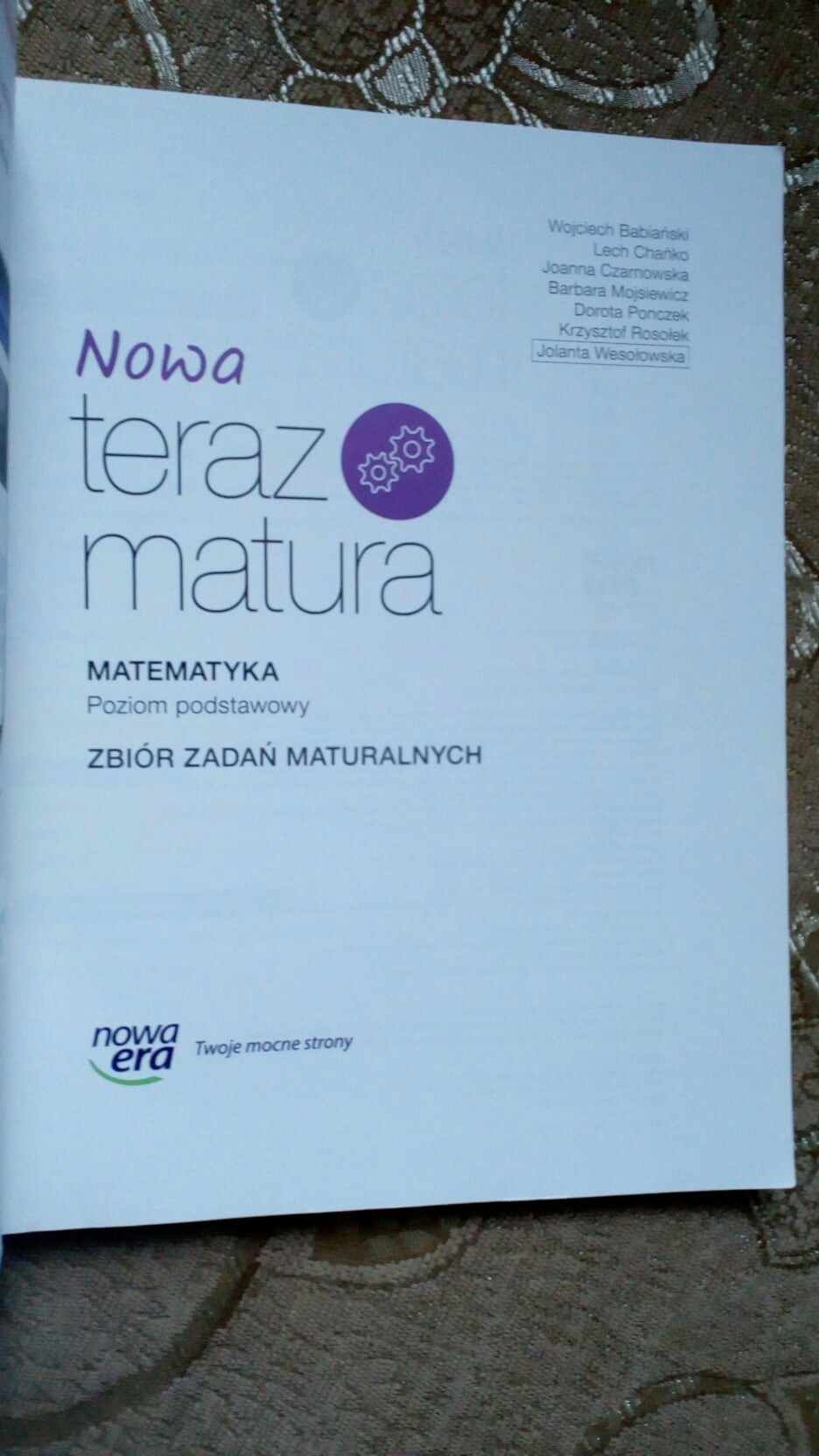 *Jak nowy*Nowa teraz matura Zbiór zadań z matematyki poziom podstawowy