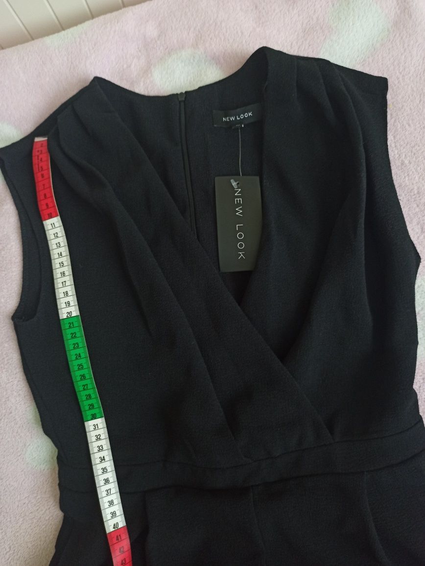 Nowy! Czarny elegancki kombinezon damski NewLook r 38 (10)