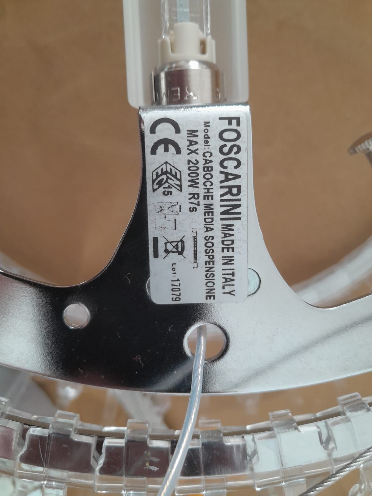 Lampa foscarini  caboche