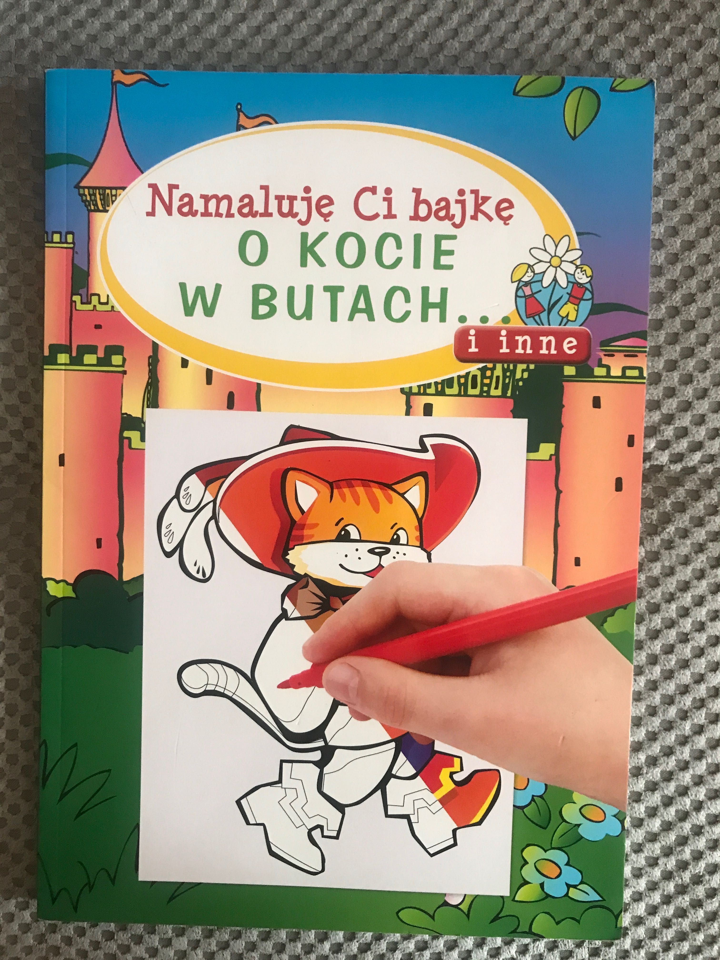 Książka Namaluję Ci bajkę O kocie w butach i inne