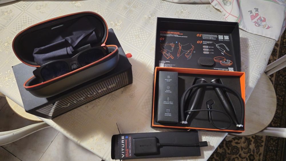 Óculos viture pro + neckband + adaptador