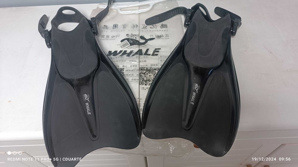 Barbatanas de Mergulho